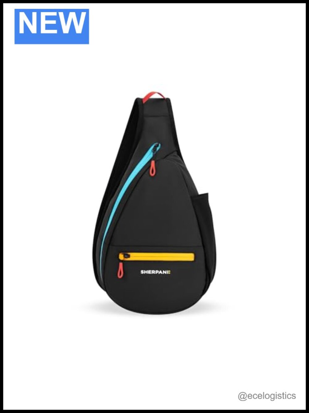 Women Sling Backpack Crossbody Recycled Nylon RFID 10L Tablet